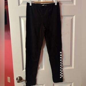 Vans Black Checkered Leggings